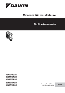 RZASG-MV1, RZASG-MY1_4PDE486047-1C_2019_04_Installer reference guide_German download